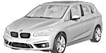 BMW F45 B1540 Fault Code